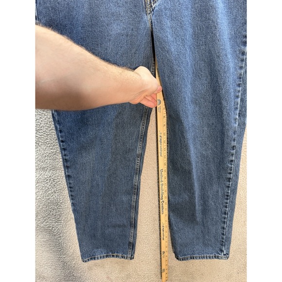 Levis 550 Jeans Mens 38x34 Blue Denim Relaxed Fit Workwear Grunge Skater * - Picture 4 of 14